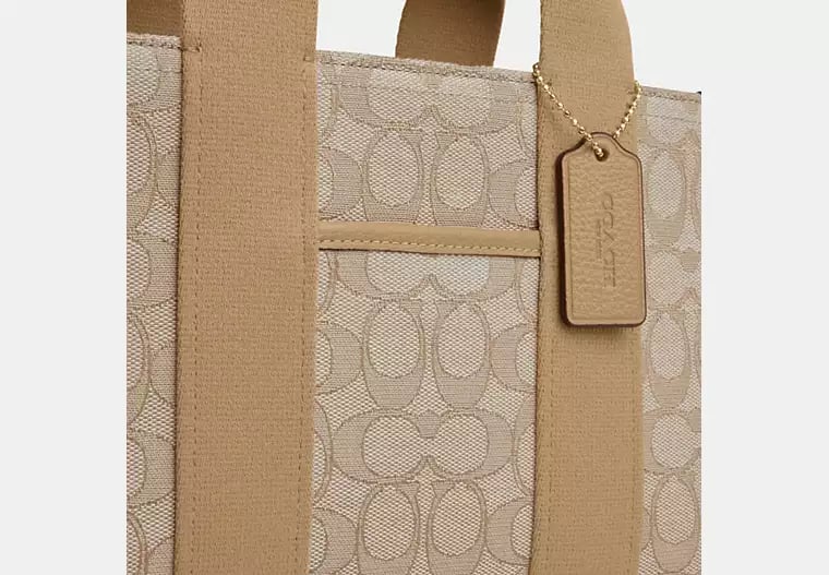 ORIG & IMPORTED COACH Smith Tote Bag 24 In Signature Jacquard