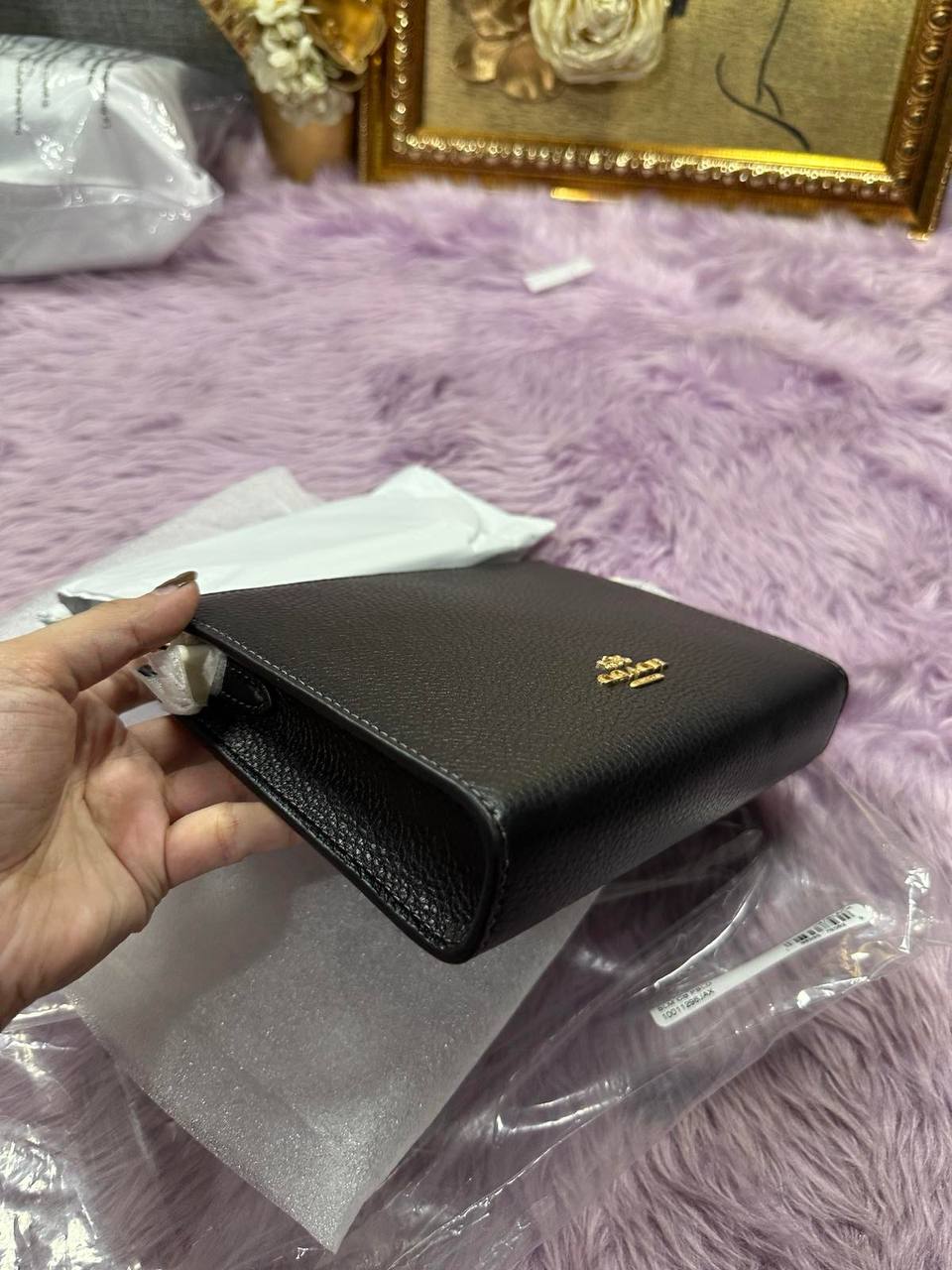 ORIG & IMPORTED Coach Slim Crossbody Small Black Bag
