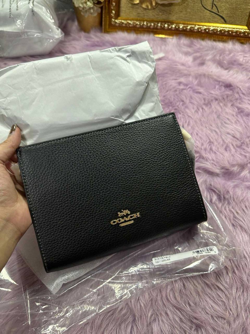 ORIG & IMPORTED Coach Slim Crossbody Small Black Bag