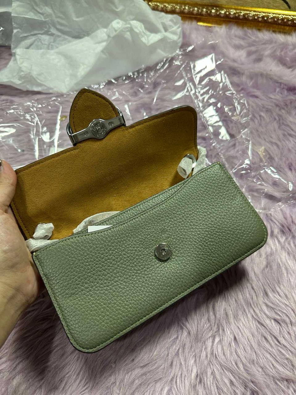 ORIG & IMPORTED Coach Morgan Green Crossbody Small Bag