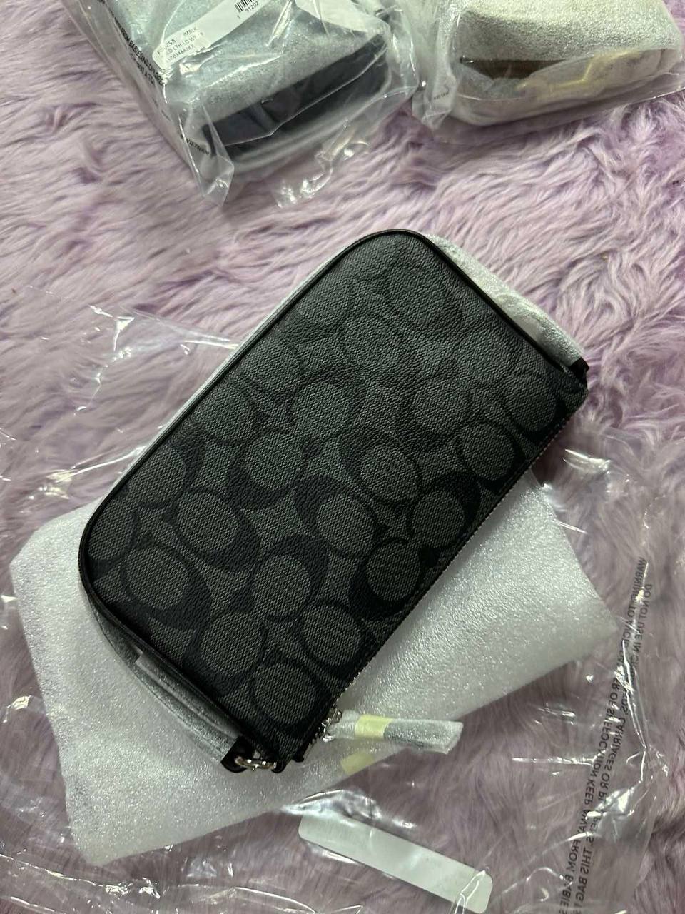 ORIG & IMPORTED Coach Nolita 19 In Signature Canvas Black Small Kilikili Bag