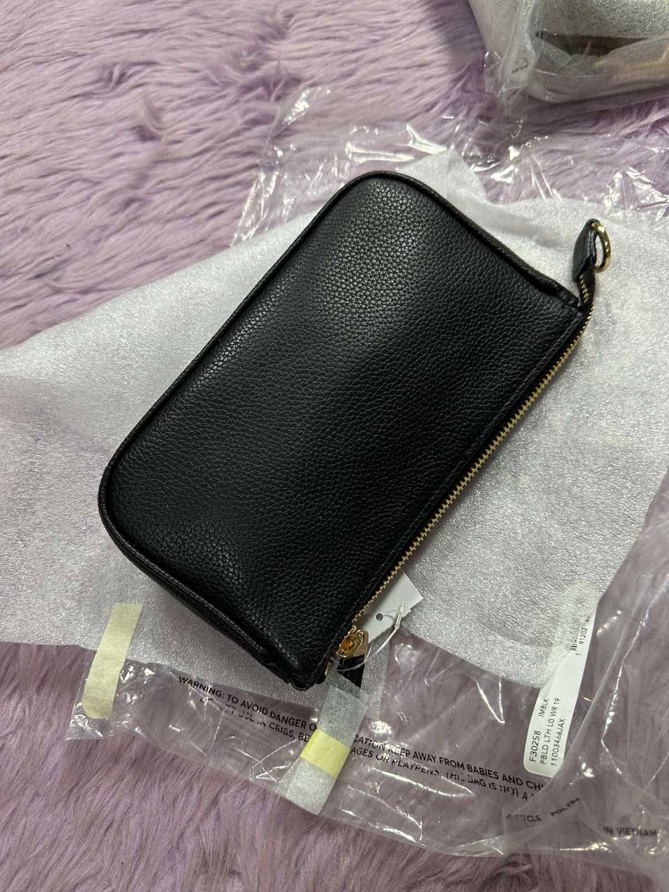 ORIG & IMPORTED RARE Coach Nolita 19 Black Small Bag Chain Strap