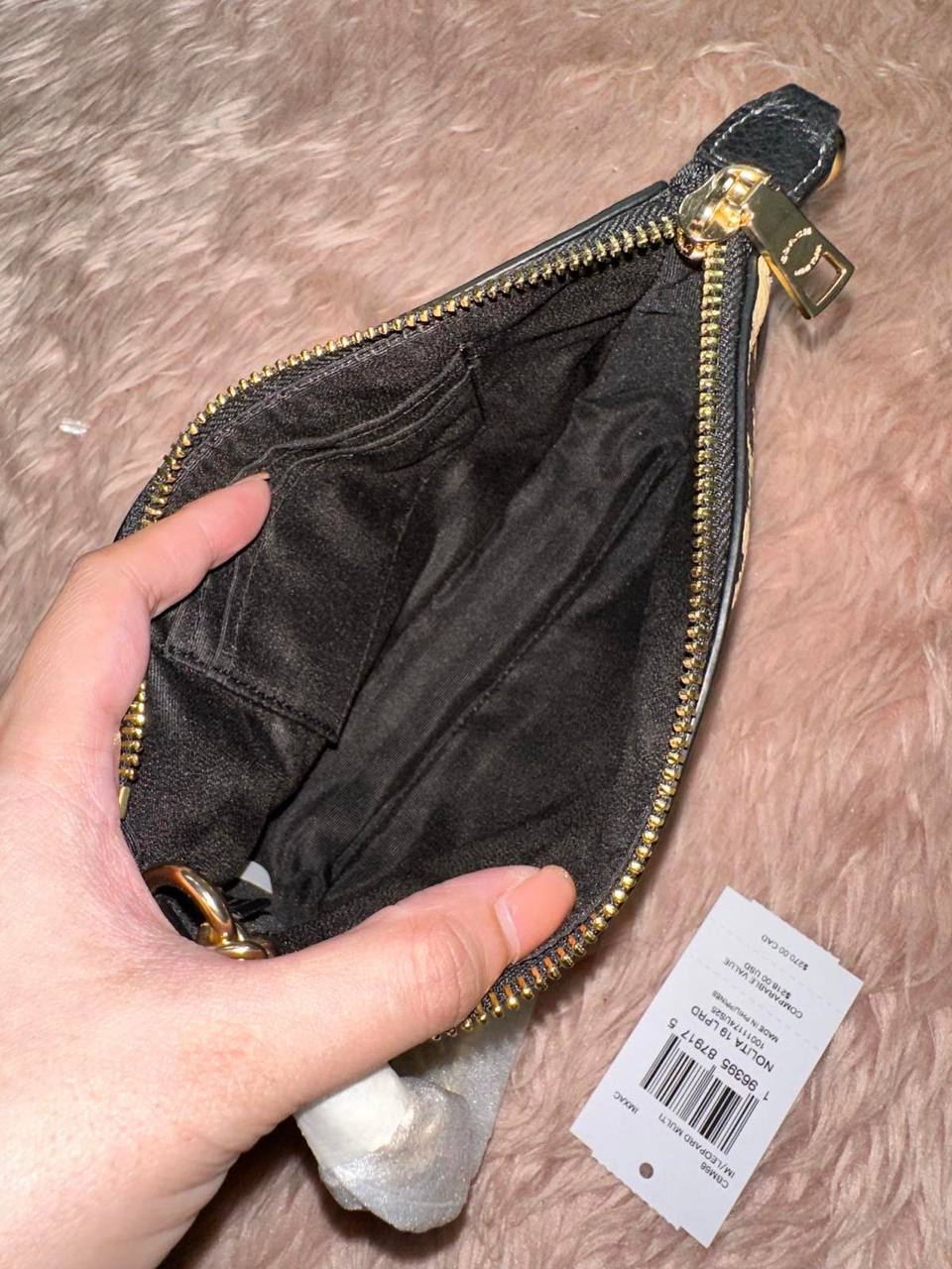 ORIG & IMPORTED Coach Nolita 19 With Leopard Print Small Bag Chain Strap