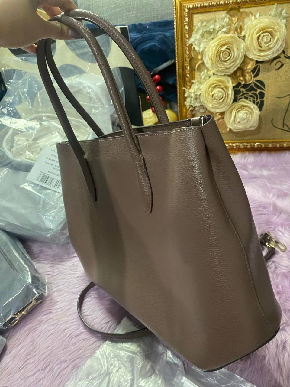 ORIG Preloved Kate Spade Eva Medium Satchel Brown Bag