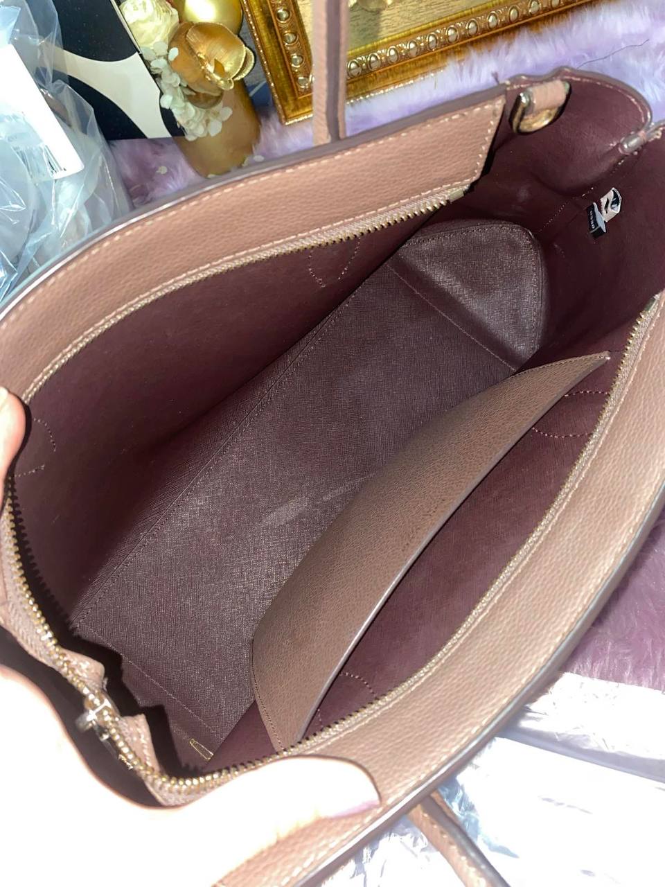 ORIG Preloved Kate Spade Eva Medium Satchel Brown Bag