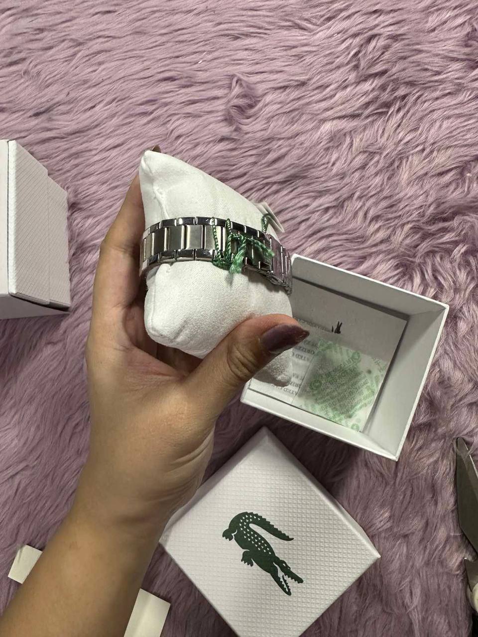 ORIG & IMPORTED LACOSTE Ladycroc Stainless Steel Women's Watch