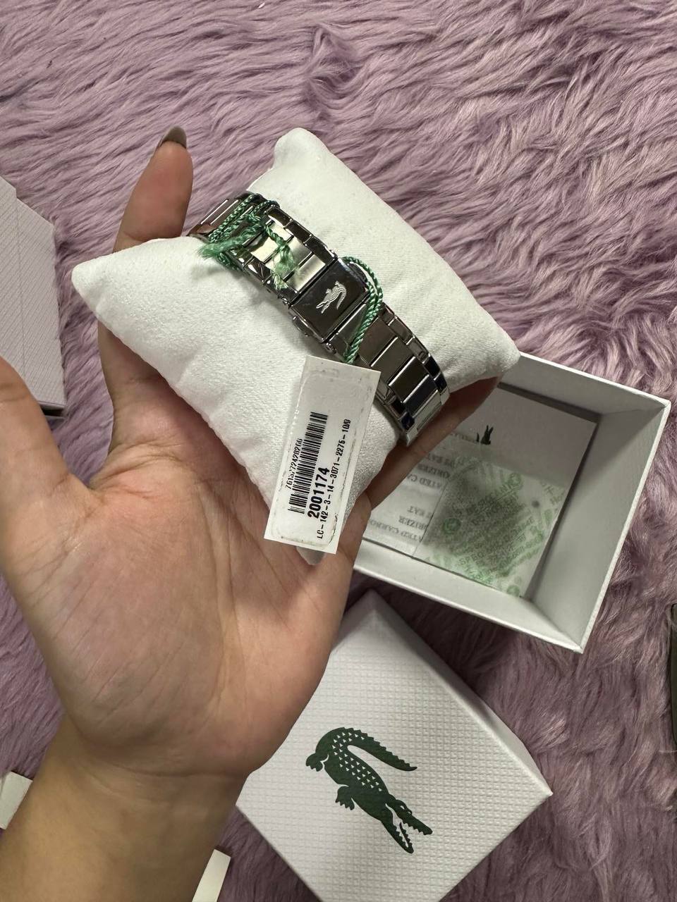 ORIG & IMPORTED LACOSTE Ladycroc Stainless Steel Women's Watch