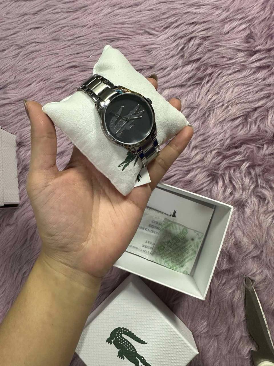 ORIG & IMPORTED LACOSTE Ladycroc Stainless Steel Women's Watch