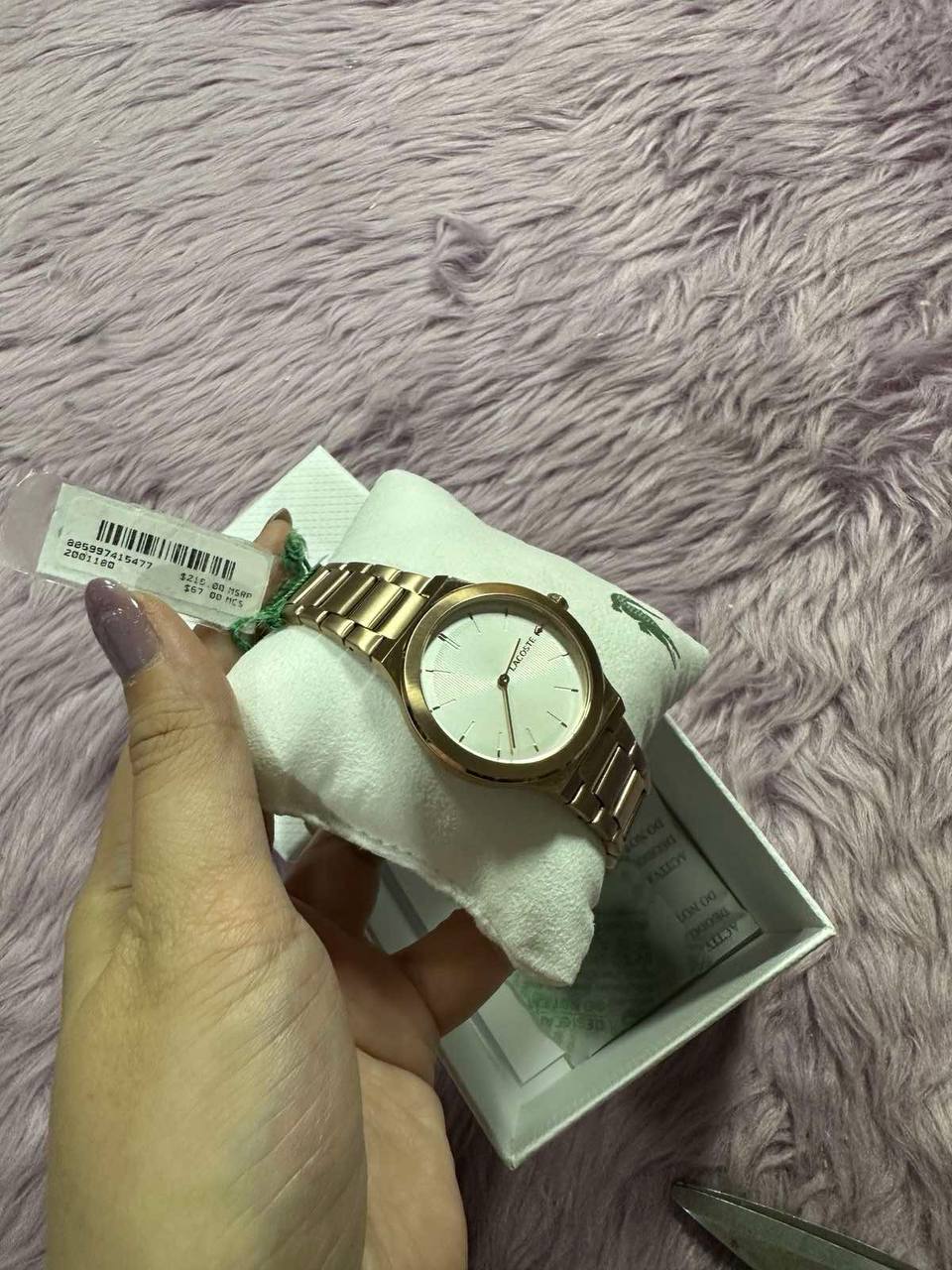 ORIG & IMPORTED LACOSTE Chelsea 2001180 ladies' watch stainless steel strap