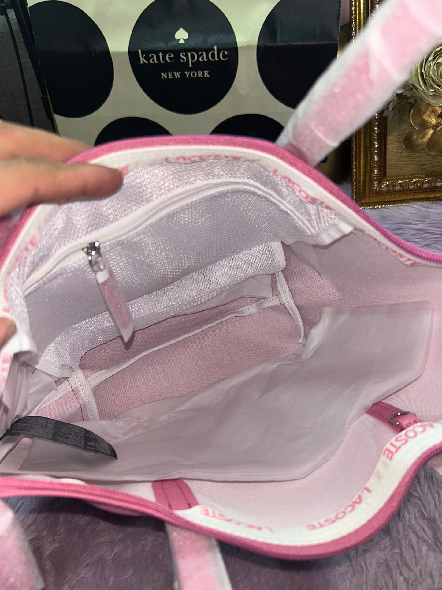 ORIG & IMPORTED LCT Concept Tote Bag Reseda Pink Small & Large