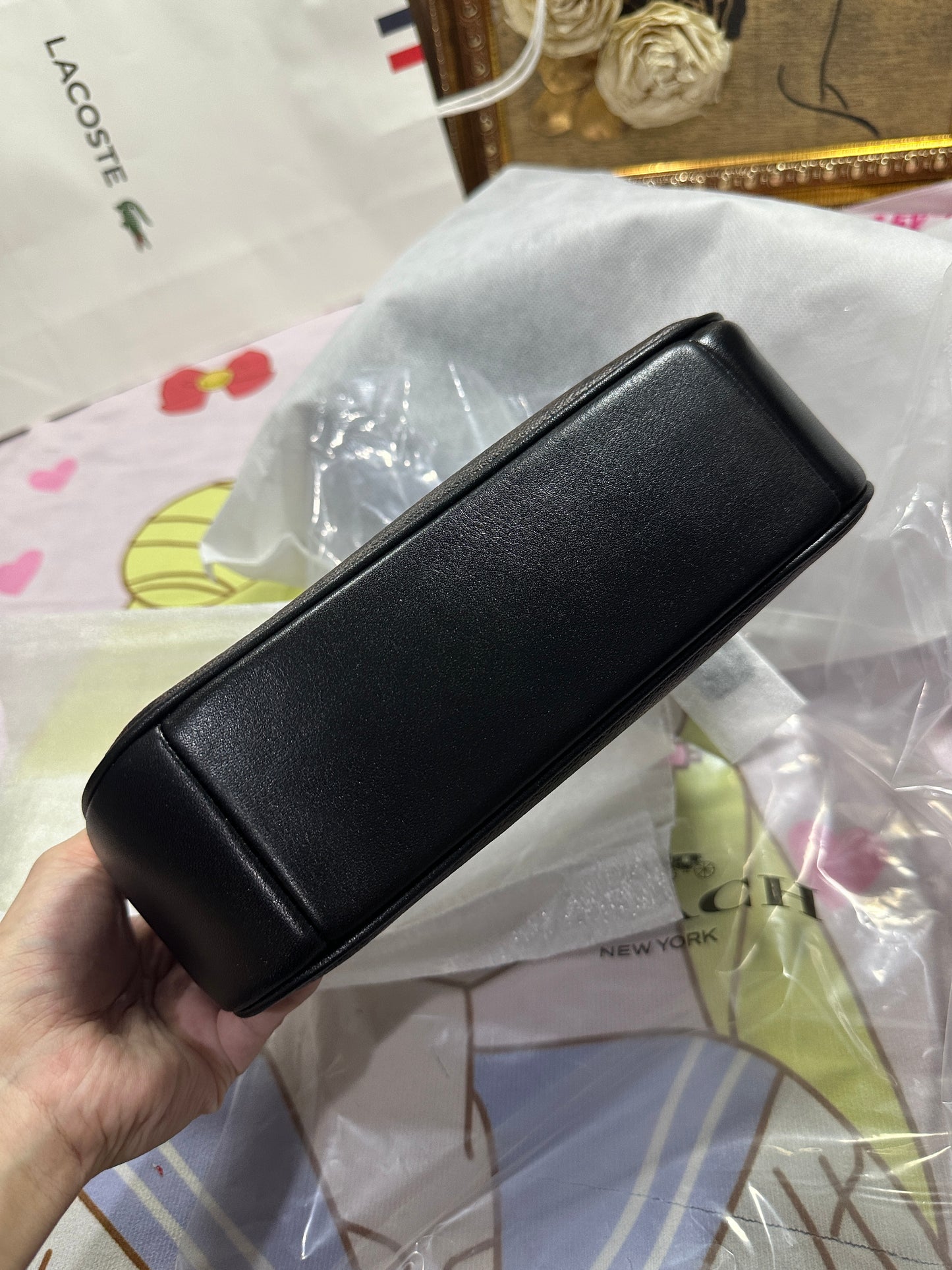 ORIG & IMPORTED CCH Teri Shoulder Signature Brown/Black Bag