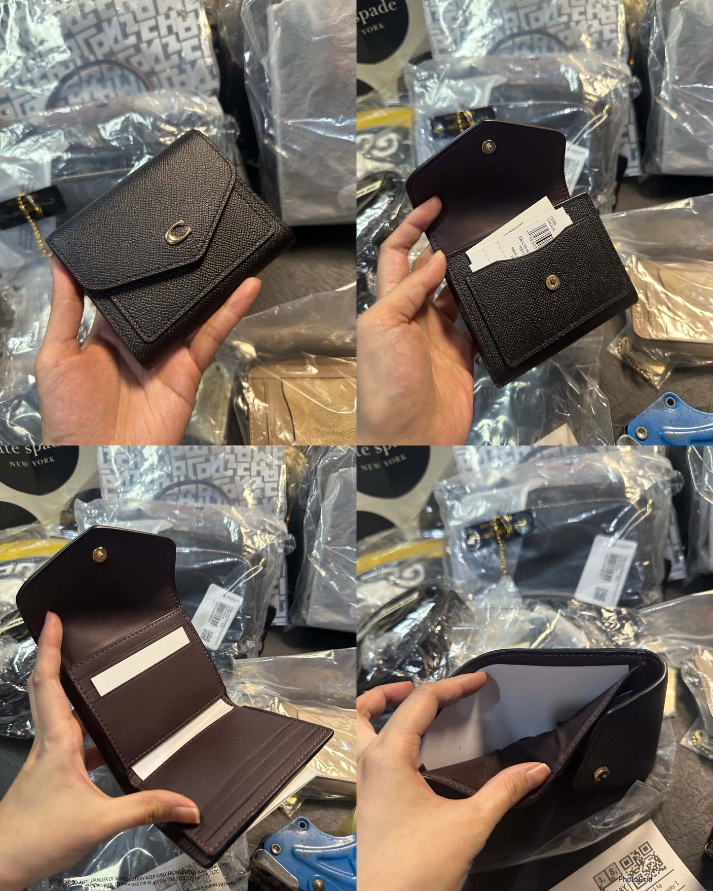 ORIG CCH Retail Wyn Small Trifold Wallet Card Holder Small Wallet