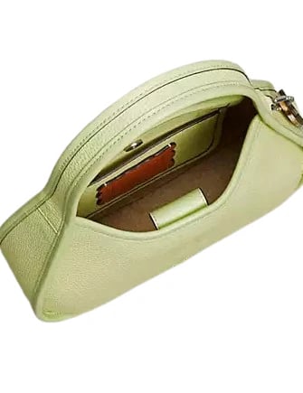 AUTHENTIC/ORIGINAL COACH Ergo Bag In Coachtopia Leather - LIME