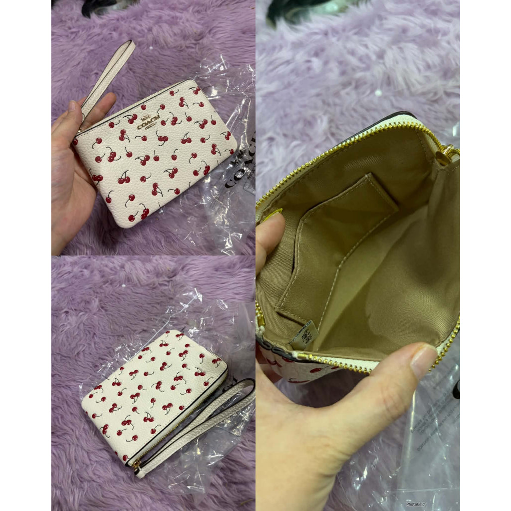 ORIG & IMPORTED CCH Corner Zip Small Wristlet Card Wallet