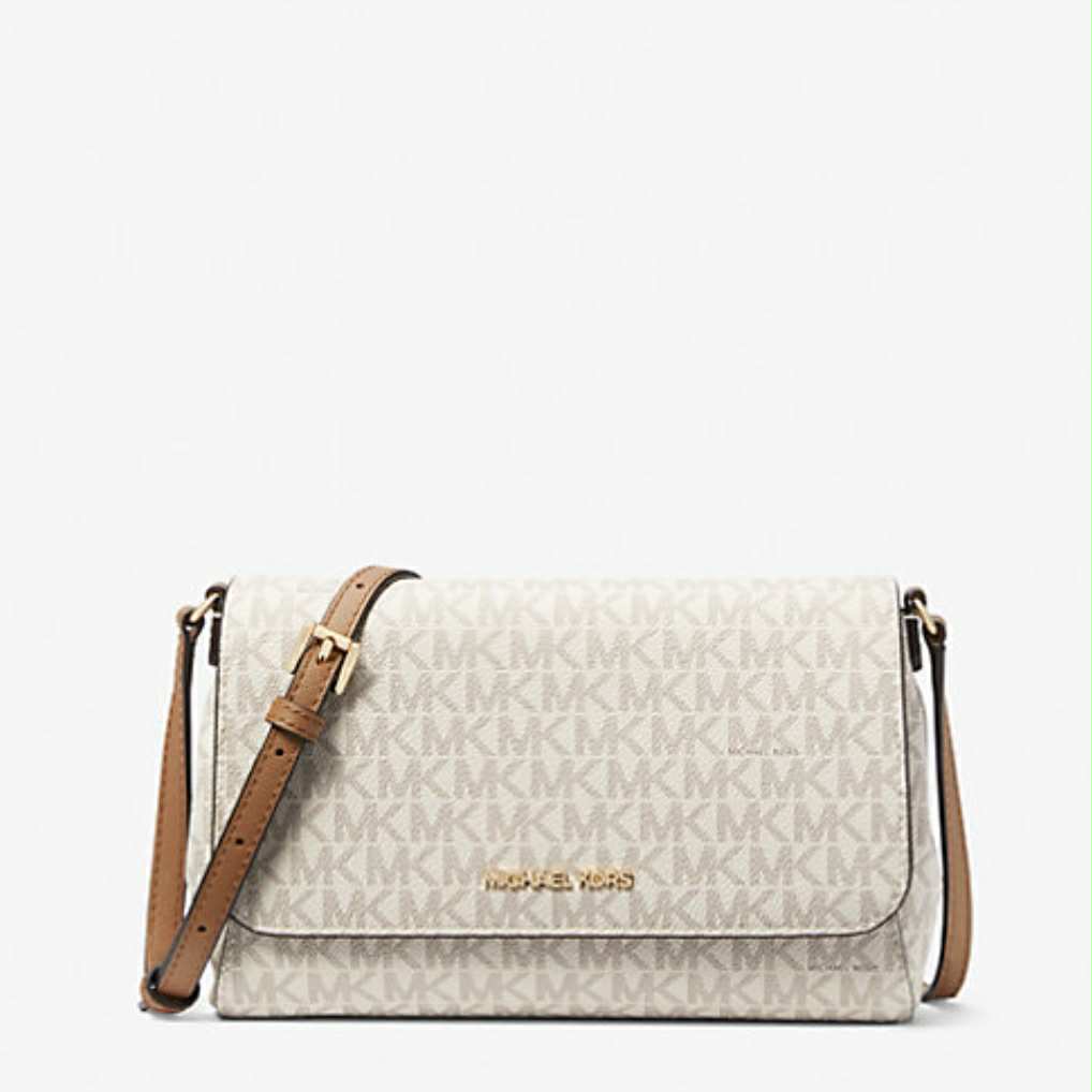 AUTHENTIC/ORIGINAL Michael Kors MK Medium Logo Convertible Crossbody Bag