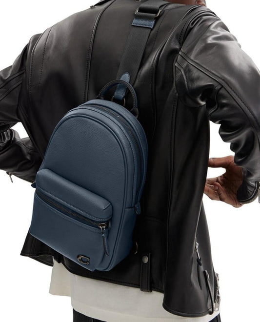ORIG & IMPORTED Coach Retail Charter Pack Men Body Bag Blue