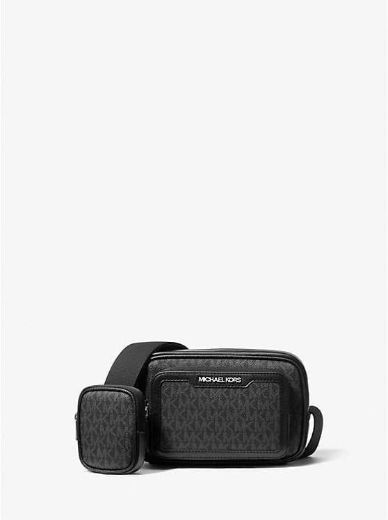 ORIG & IMPORTED Michael Kors Cooper Signature Logo Camera Crossbody Bag With Pouch