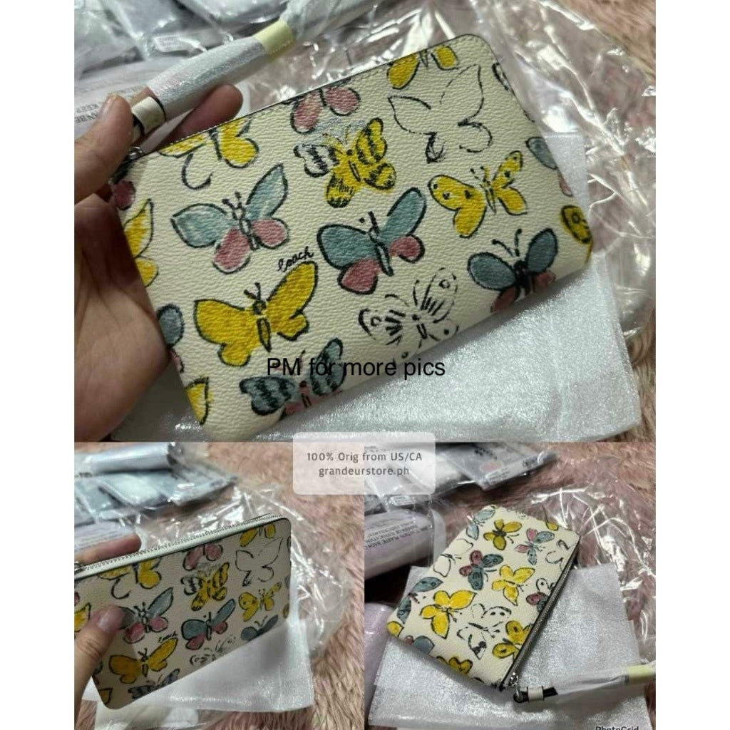 ORIG & IMPORTED CCH Corner Zip Small Wristlet Card Wallet