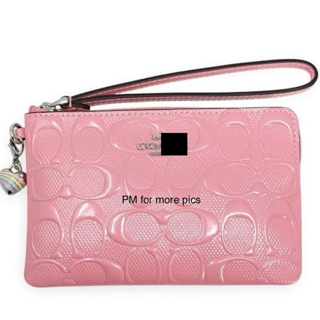 ORIG & IMPORTED CCH Corner Zip Small Wristlet Card Wallet