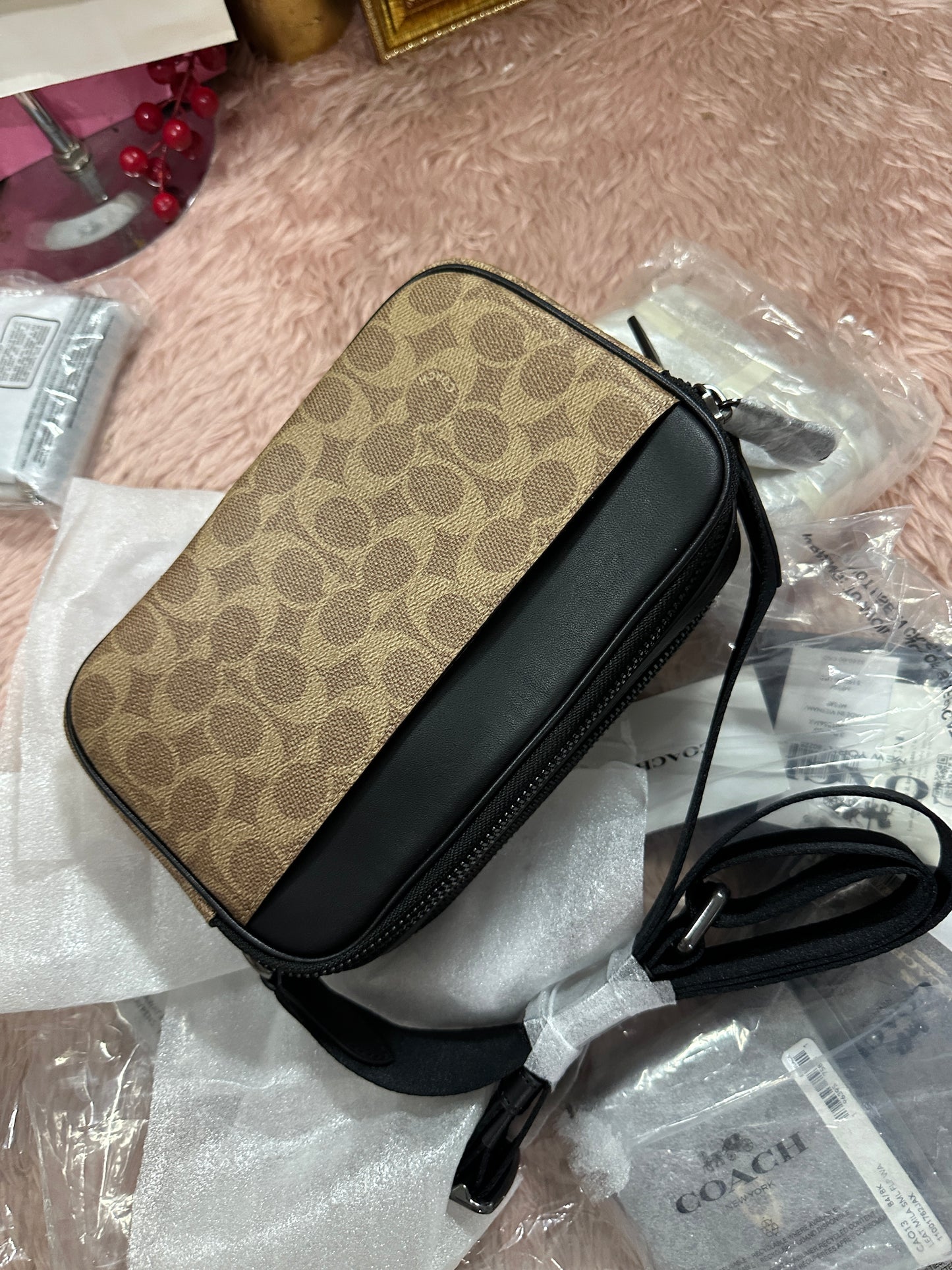 ORIG & IMPORTED CCH Graham Crossbody Men Bag In Tan Brown