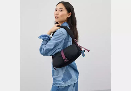 AUTHENTIC/ORIGINAL COACH Coachtopia Loop Puffy Wavy Dinky Bag
