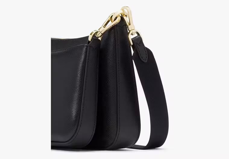 AUTHENTIC/ORIGINAL KATE SPADE KS Duet Saffiano Leather Small Crossbody