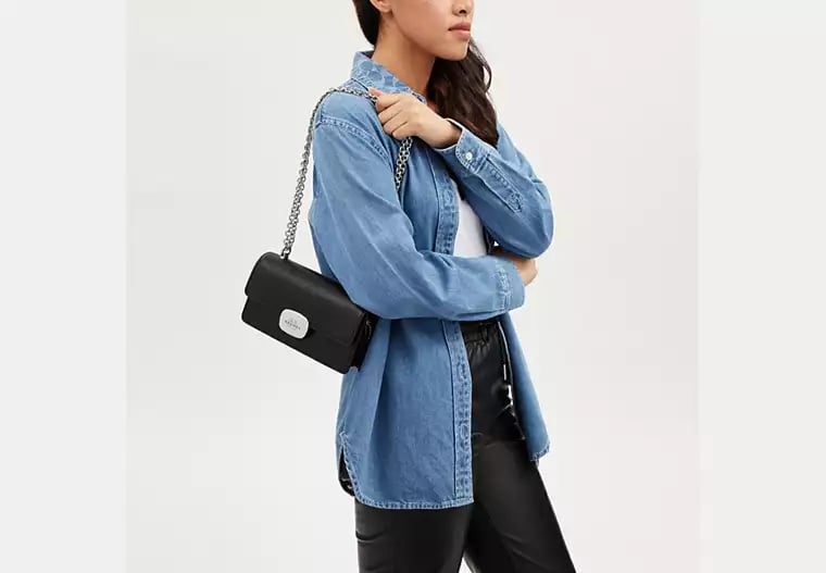 AUTHENTIC/ORIGINAL COACH Eliza Flap Crossbody Bag