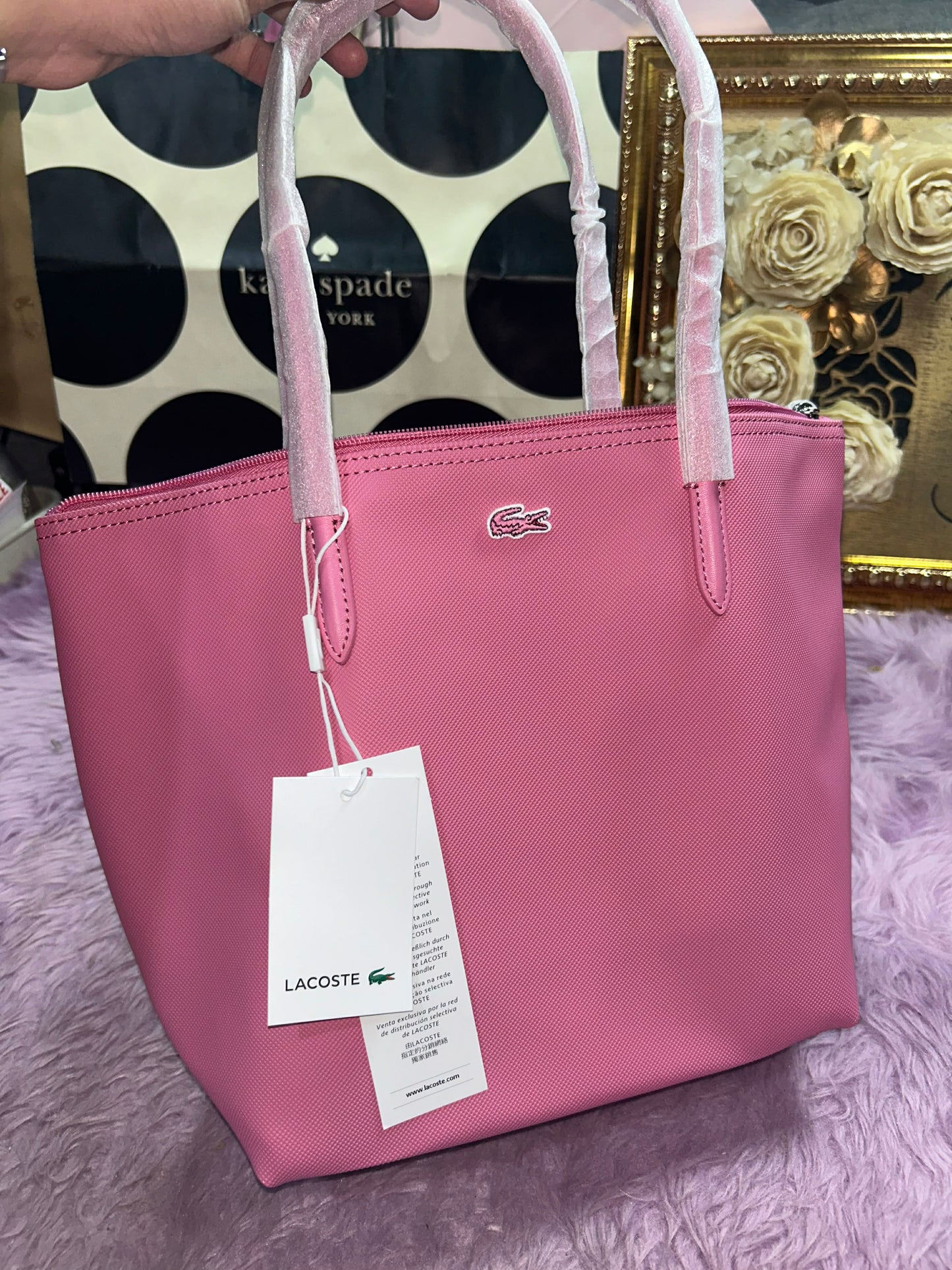 ORIG & IMPORTED LCT Concept Tote Bag Reseda Pink Small & Large