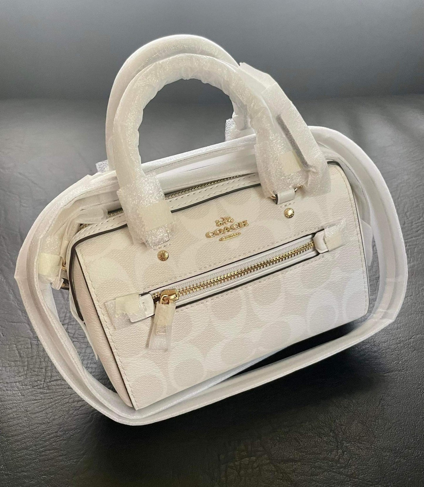 AUTHENTIC/ORIGINAL Mini Rowan Crossbody In Signature Canvas