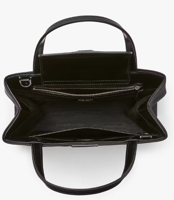 AUTHENTIC/ORIGINAL KateSpade KS Retail Sam Icon KSNYL Nylon Small Tote Black Bag