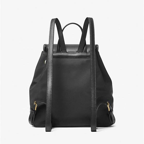 AUTHENTIC/ORIGINAL MK Cara Small Nylon Backpack Black