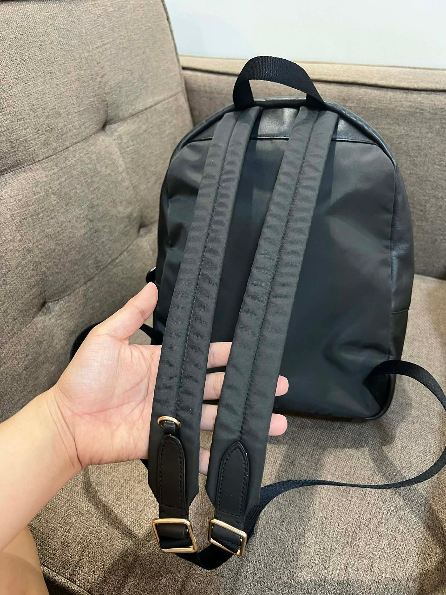 ORIG Preloved CCH Charlie Medium and Large Saddle Brown Backpack Bag