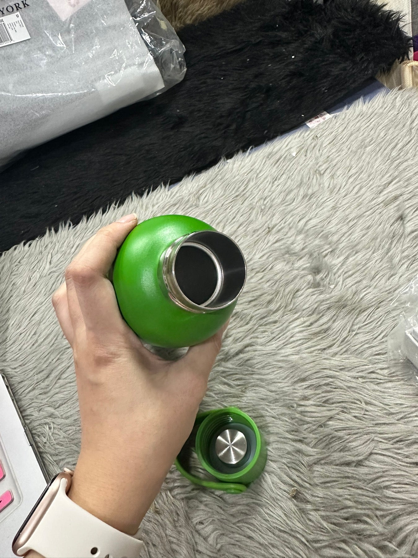 AUTHENTIC/ORIGINAL KateSpade KS Water Bottle Green