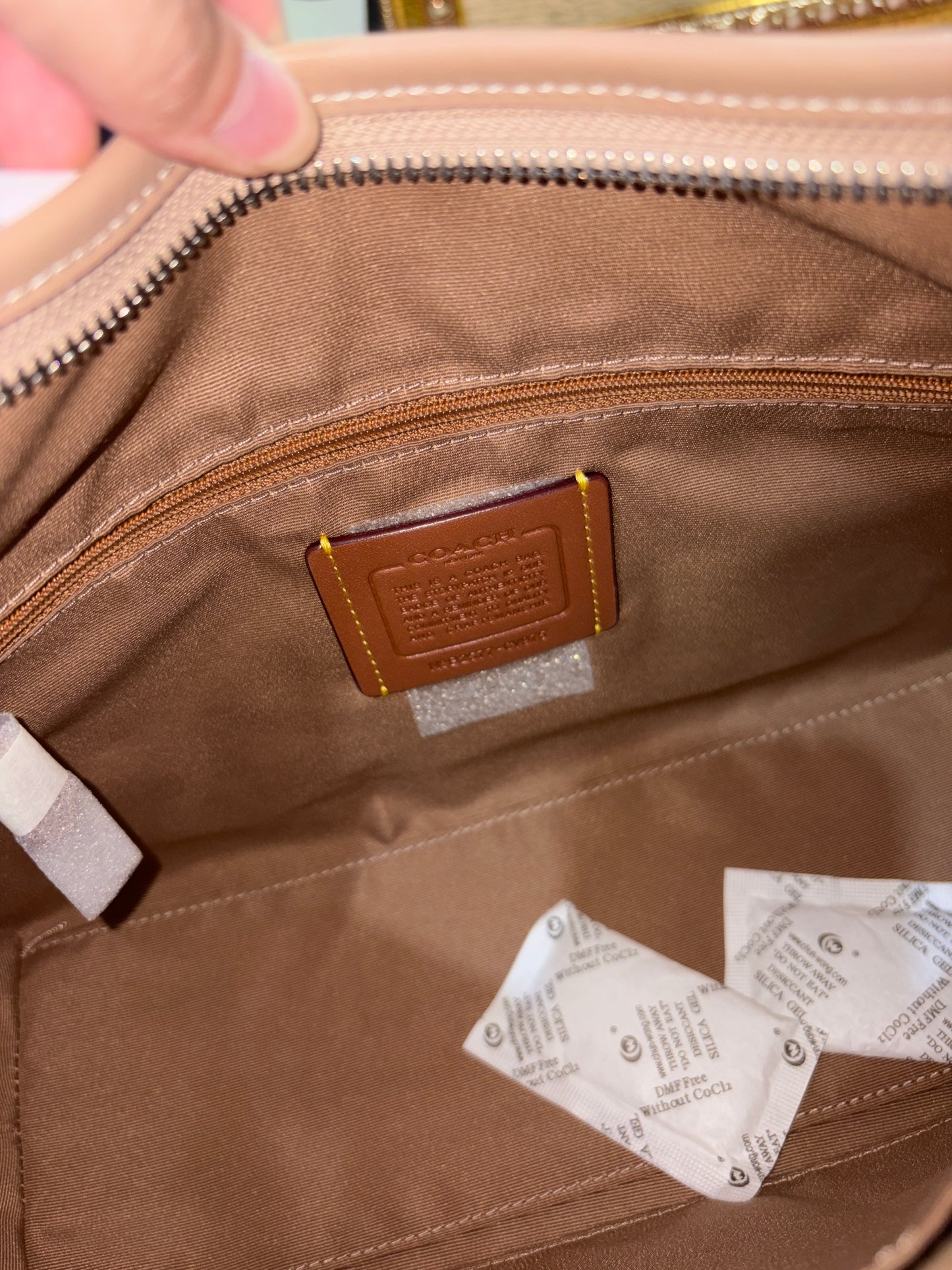 ORIG & IMPORTED CCH Laurel Shoulder Bag In Signature Canvas Sand/Taupe