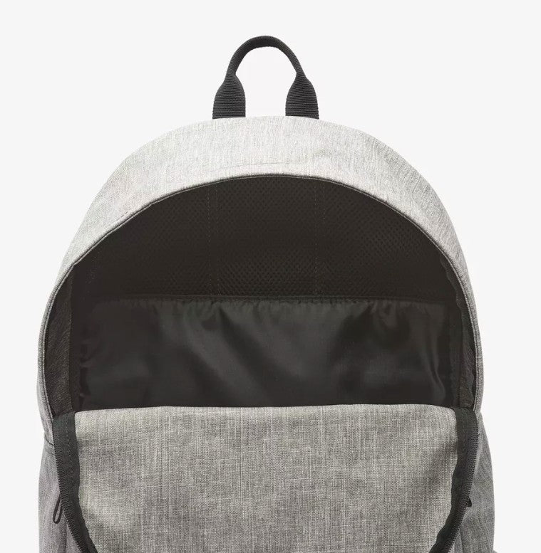 AUTHENTIC/ORIGINAL Lac0ste Gray Backpack bag with Laptop Pocket