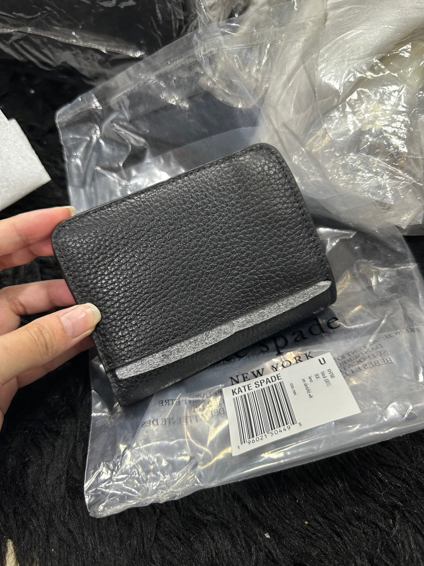 AUTHENTIC/ORIGINAL KateSpade KS Lena Small Bifold Wallet in Black