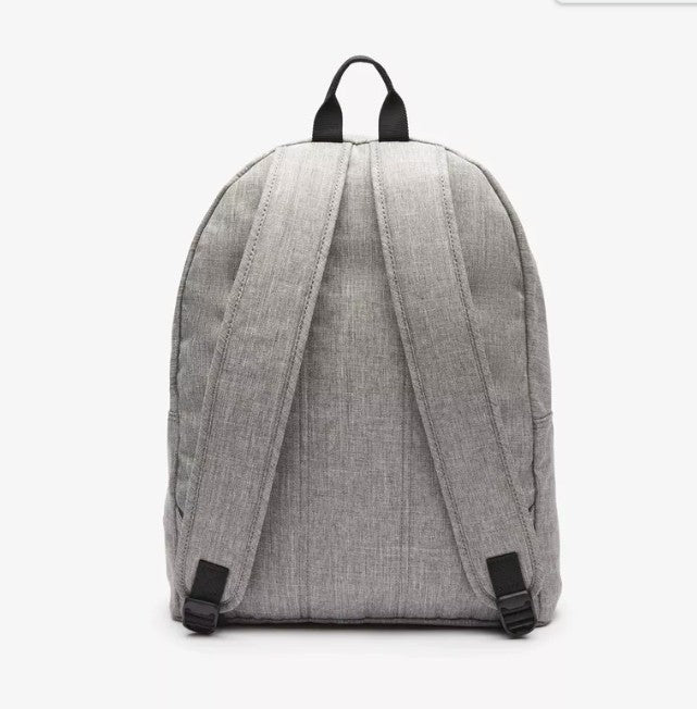 AUTHENTIC/ORIGINAL Lac0ste Gray Backpack bag with Laptop Pocket