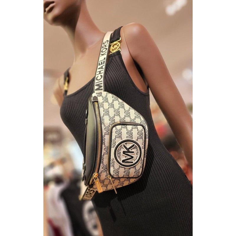 Adjustable Belt Michael Kors Mott Logo Belt Bag AUTHENTIC/ORIGINAL