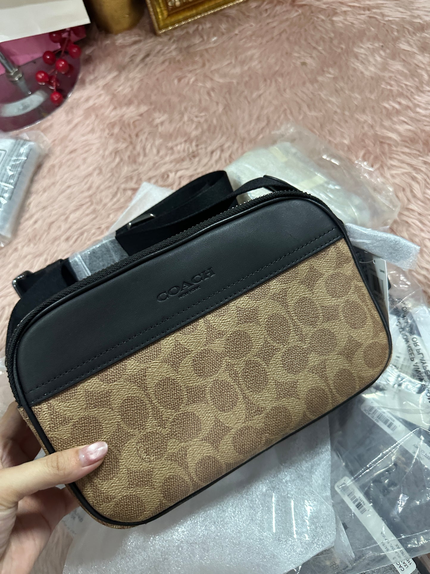 ORIG & IMPORTED CCH Graham Crossbody Men Bag In Tan Brown