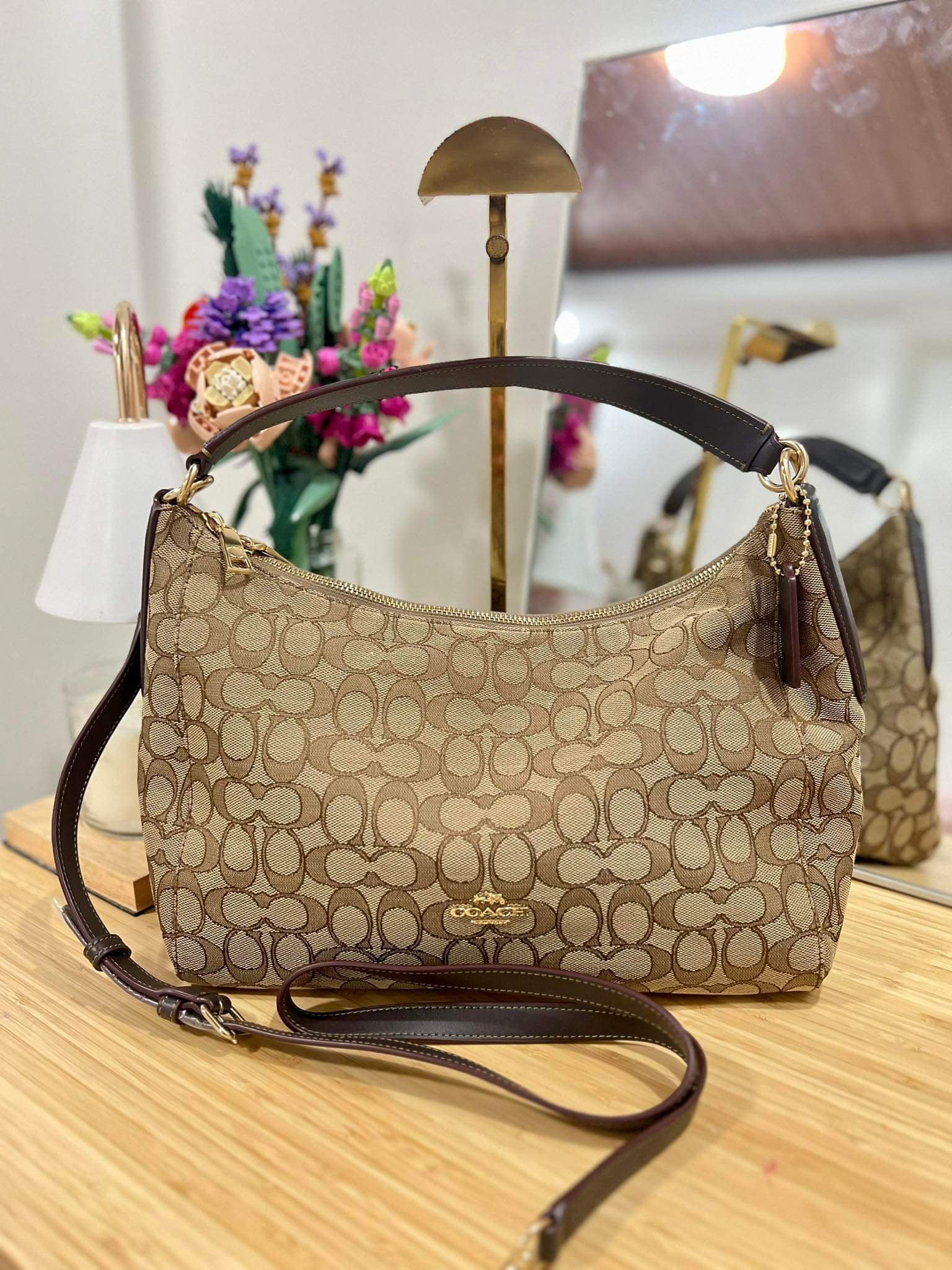 Coach Celeste orders East/West Convertible Hobo