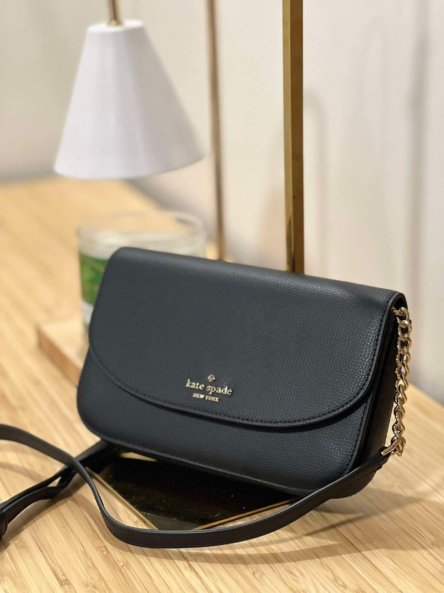 AUTHENTIC/ORIGINAL Preloved KateSpade KS Kristi Crossbody Small Black Bag