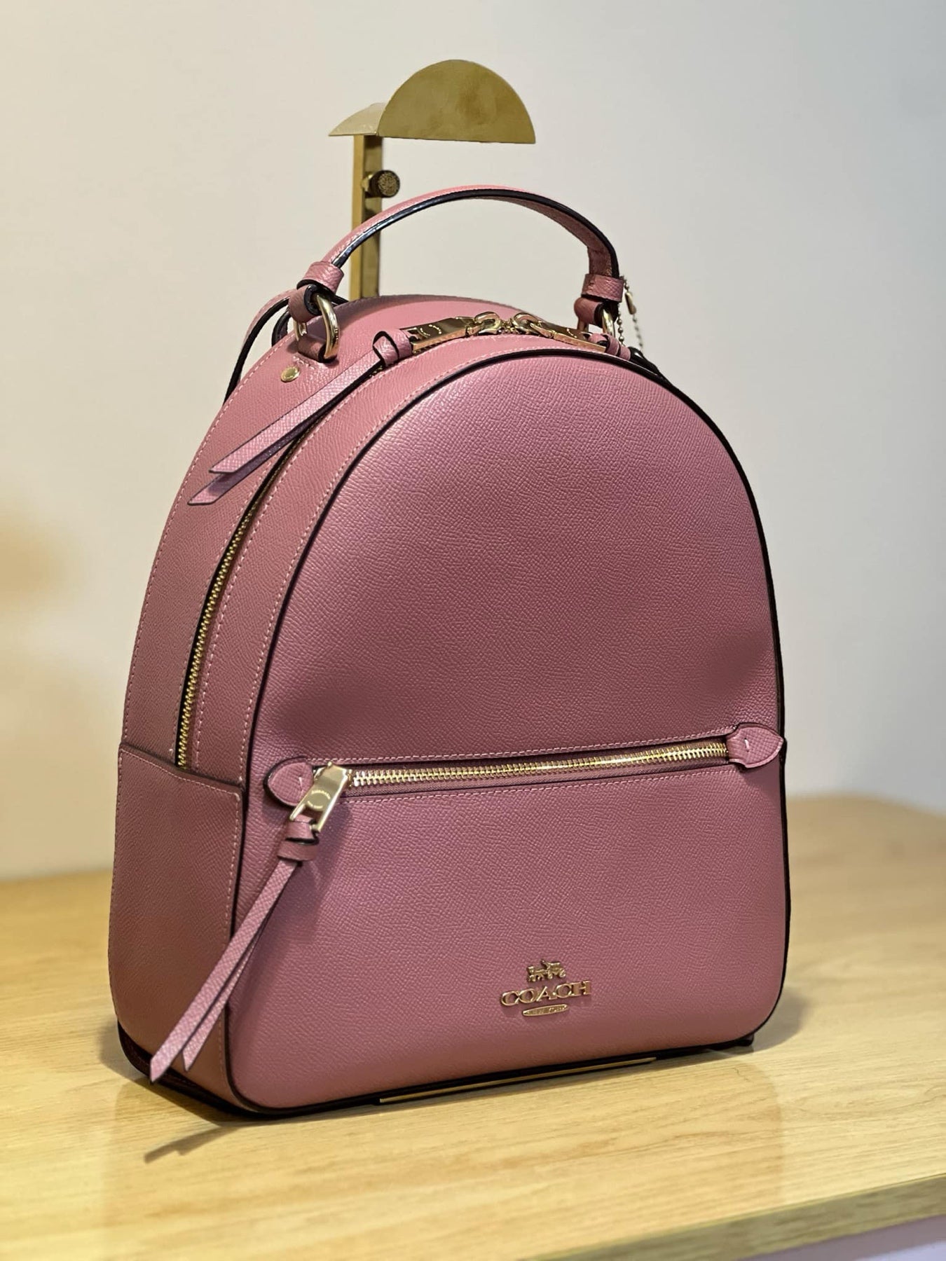 AUTHENTIC/ORIGINAL Preloved Coach Jordyn Backpack pink bag