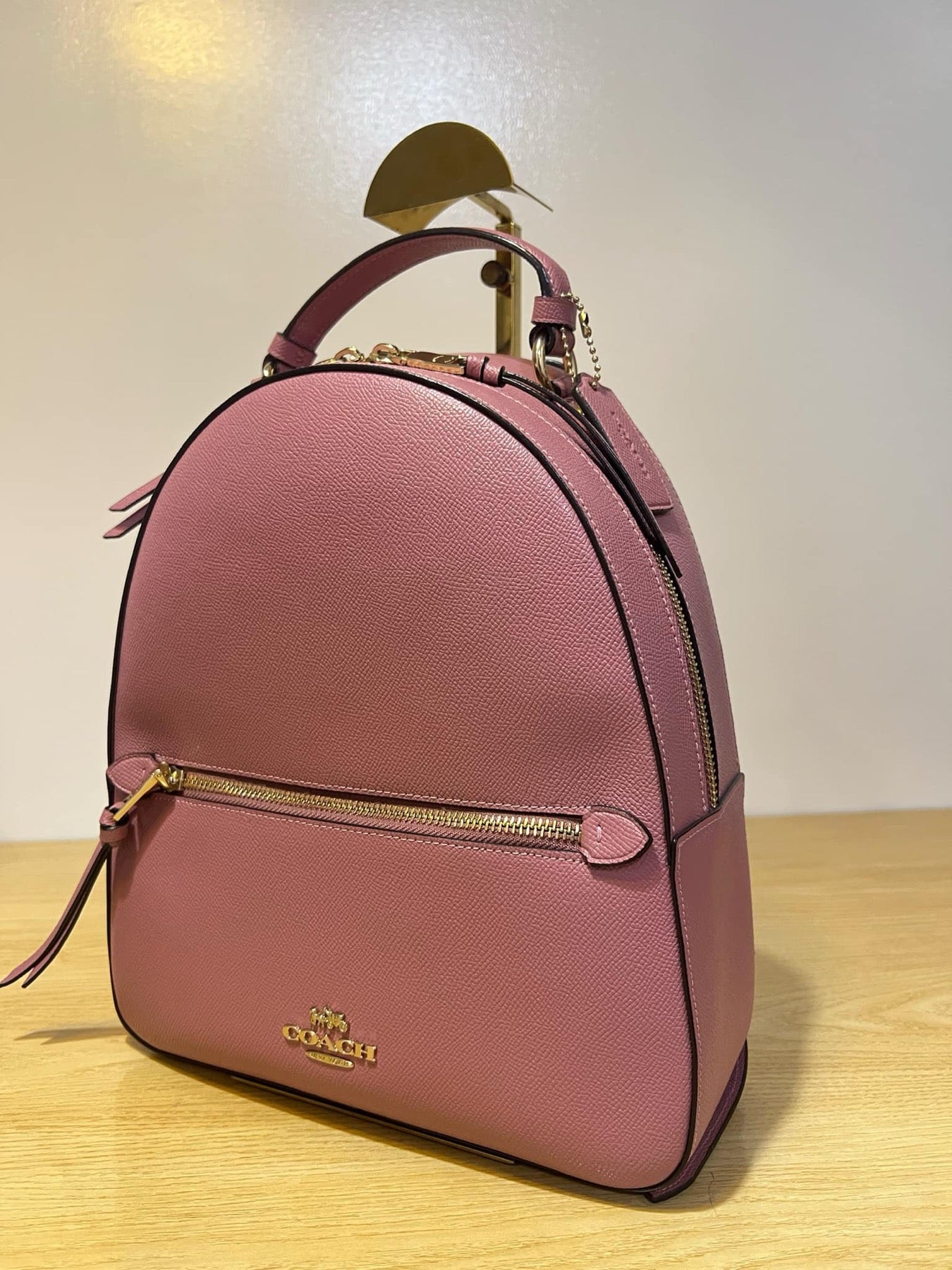 AUTHENTIC/ORIGINAL Preloved Coach Jordyn Backpack pink bag