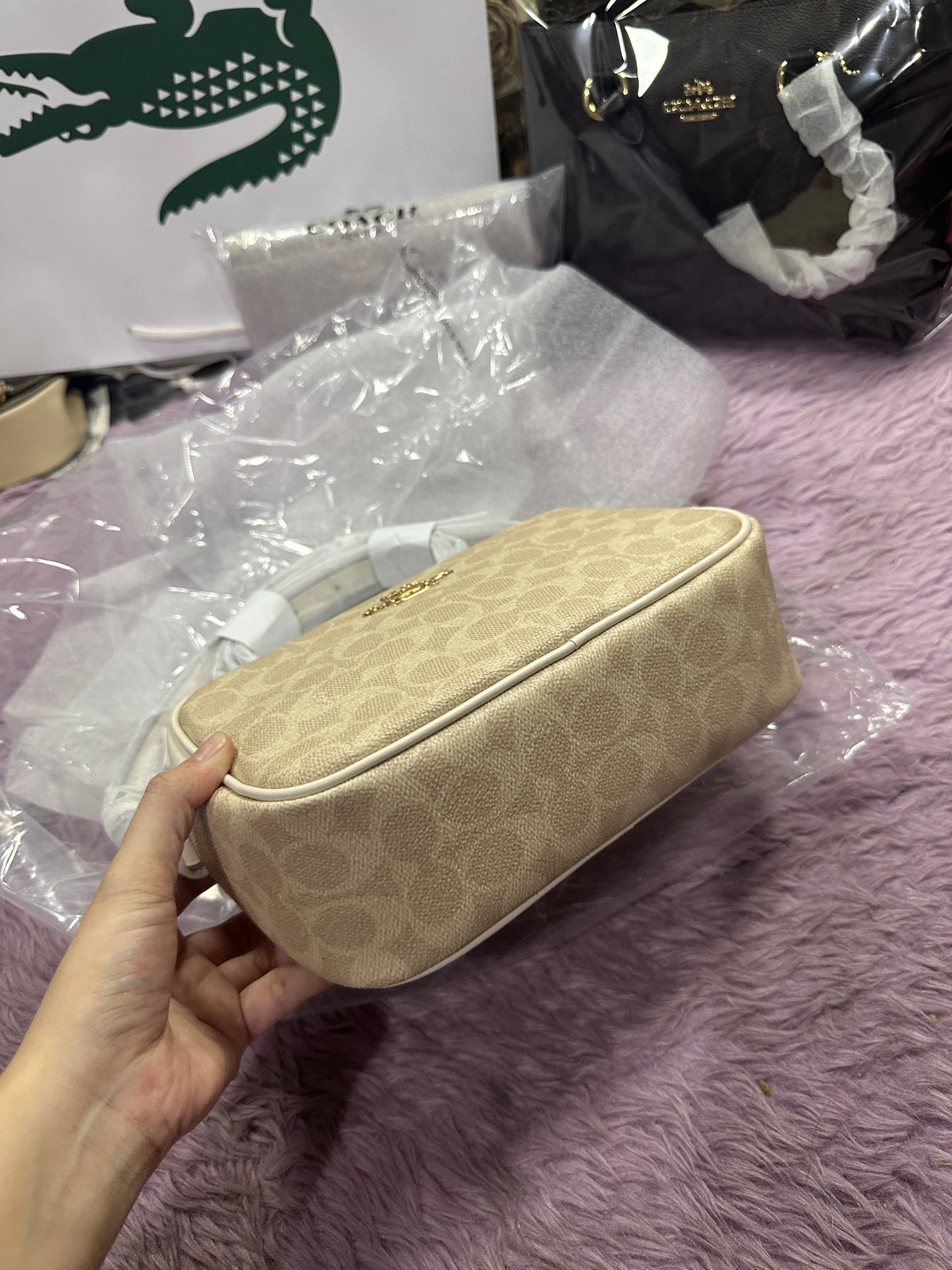 ORIG & IMPORTED CCH Mini And Regular Jamie Camera Bag in Sand/Taupe