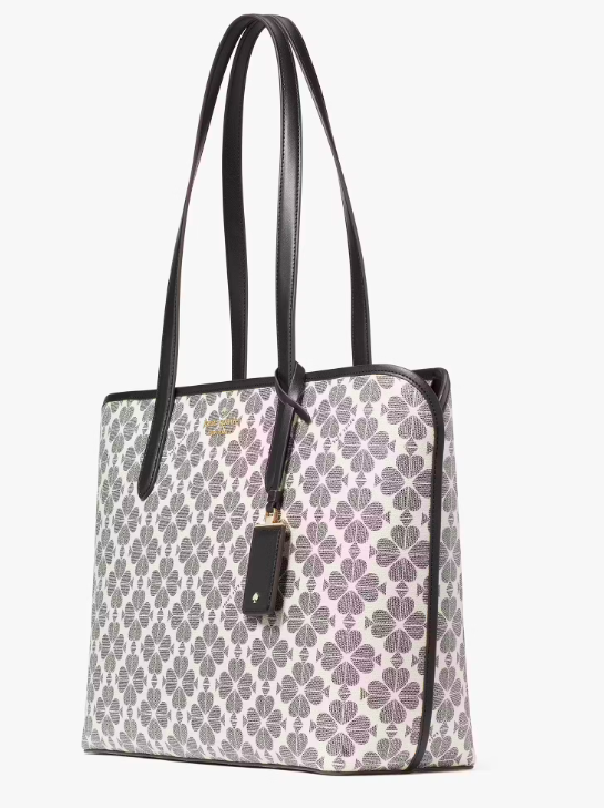 AUTHENTIC/ORIGINAL KateSpade KS Signature Spade Flower Large Tote Bag