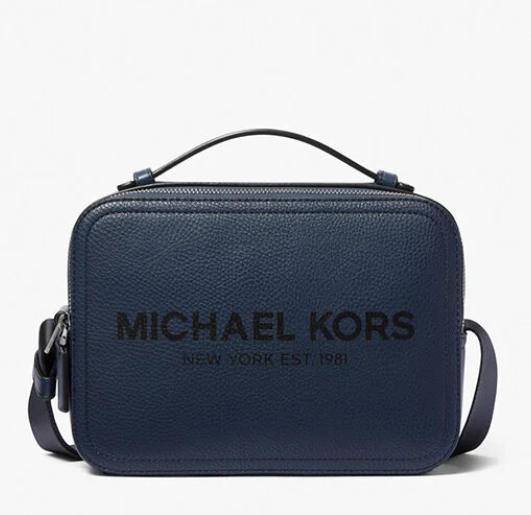 AUTHENTIC/ORIGINAL Michael K0rs MK Cooper EW Map Men's Bag Navy Blue