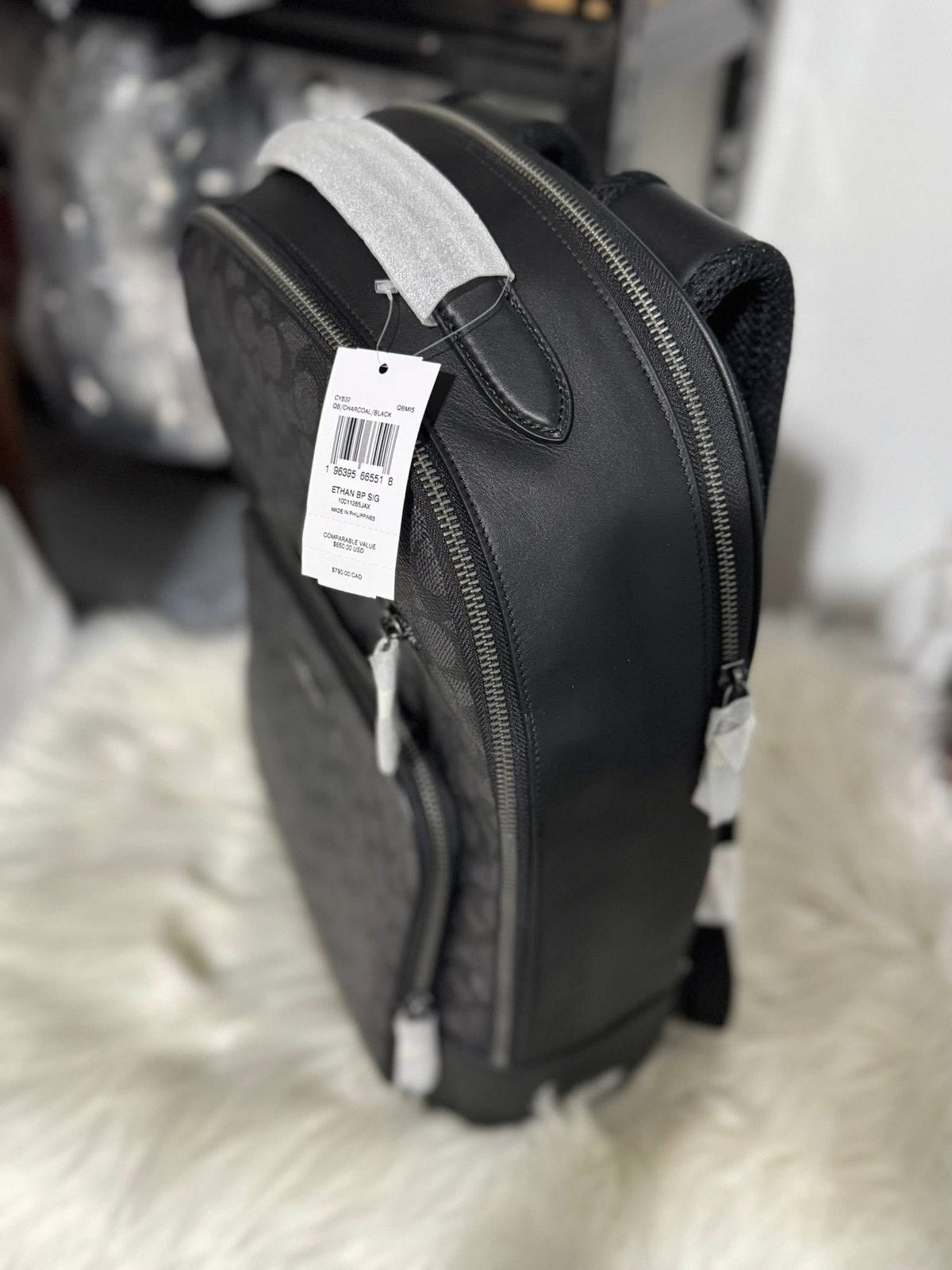 ORIG & IMPORTED COACH Ethan Backpack In Signature Canvas