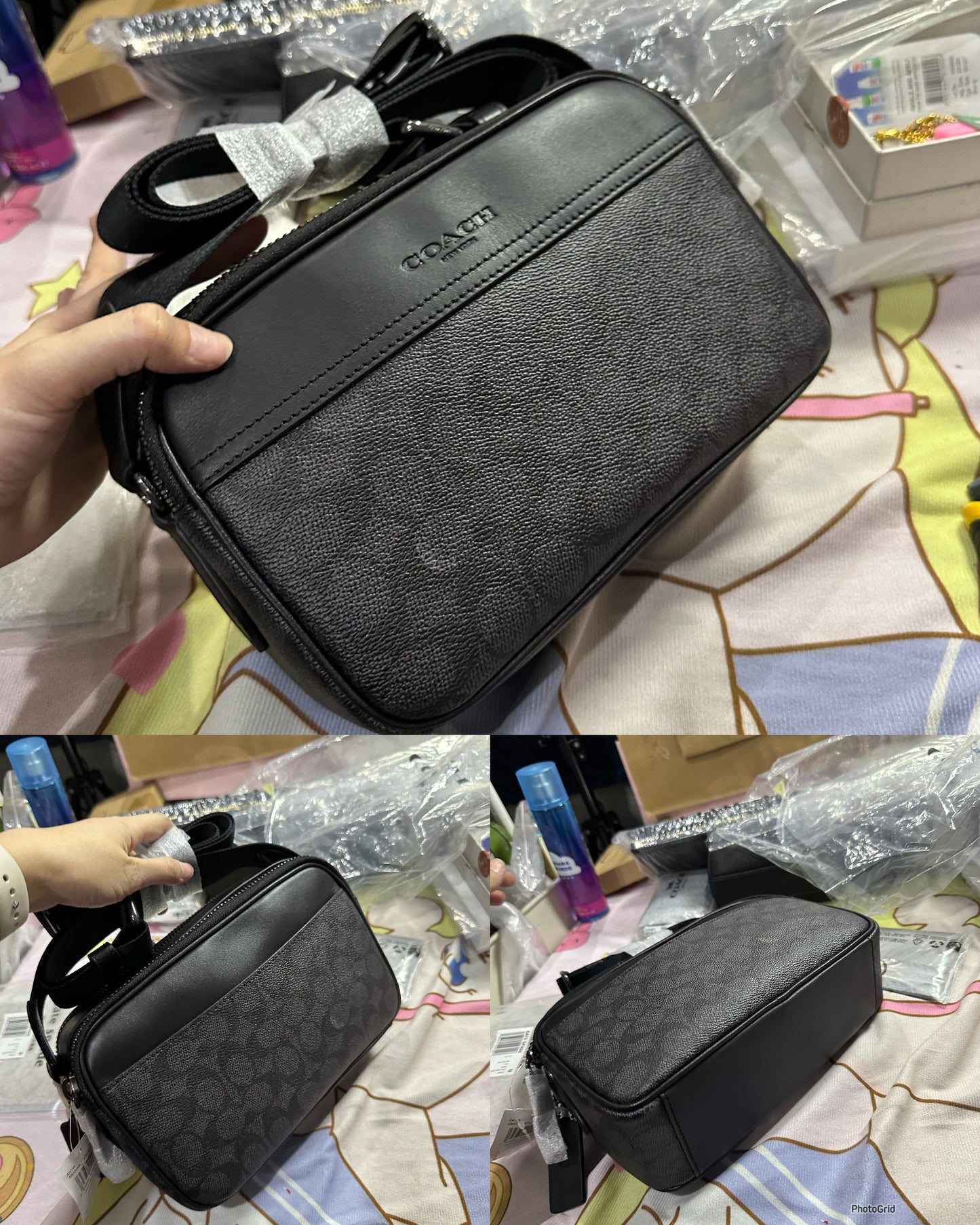 ORIG & IMPORTED CCH Graham Crossbody In Signature Canvas Men's Bag Black