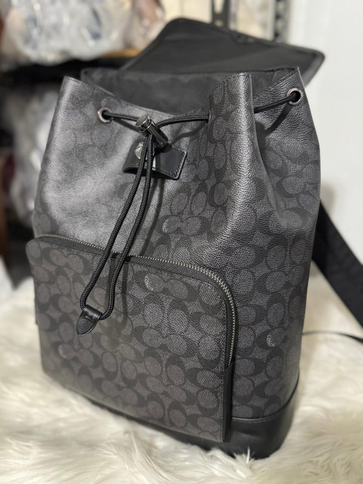 ORIG & IMPORTED COACH Turner Backpack In Signature Canvas