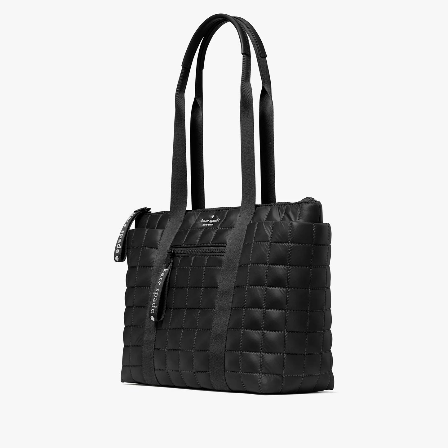 AUTHENTIC/ORIGINAL KateSpade Camden Quilted Medium Tote Bag Black